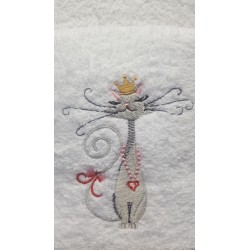 Serviette de toilette Maman chérie