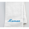 Serviette de toilette Maman chérie