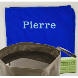 Serviette Scoute ultra légère brodée